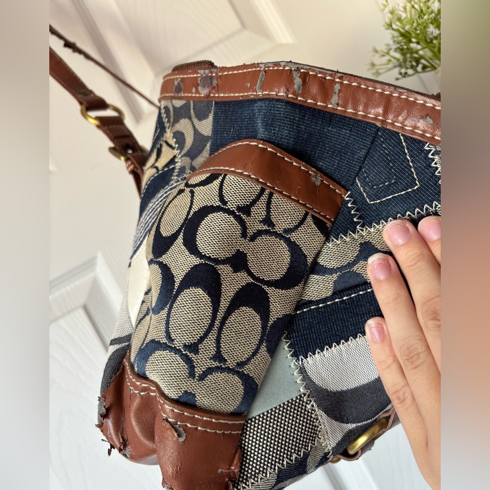 Coach patchwork purse - Picture 8 of 11
